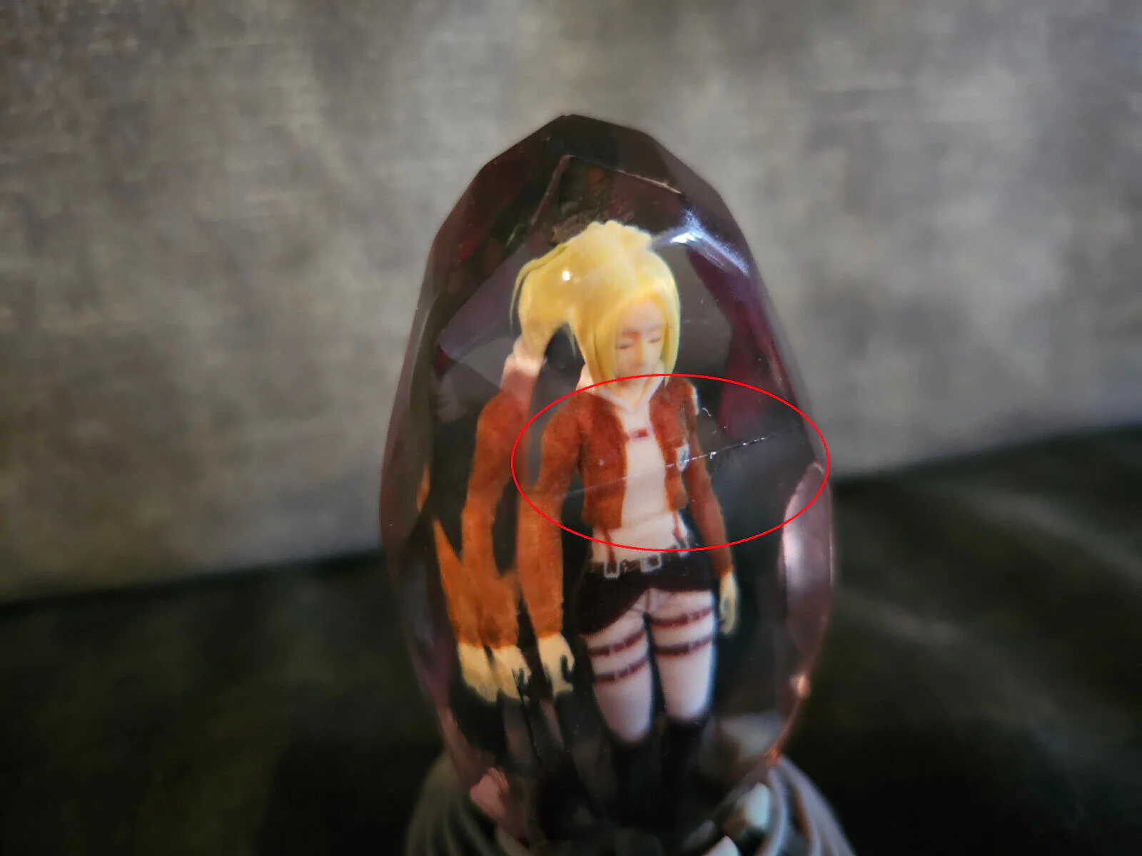 Attack on Titan - Annie Leonhart Crystal Ver. B'Full / FOTS Japan [2nd-Hand] - Image 5
