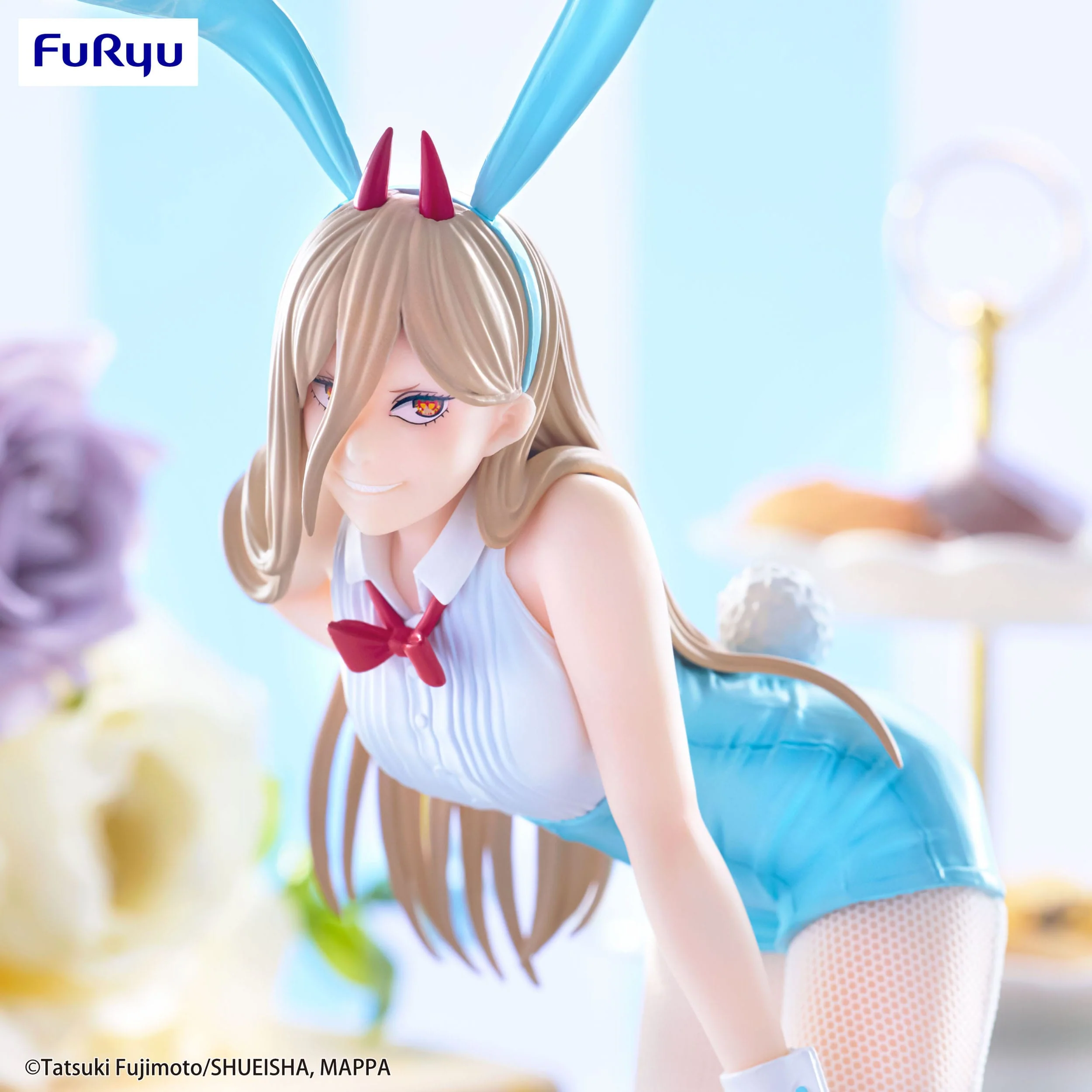 Chainsaw Man - Power BiCute Bunnies Light Blue Color Ver. - FuRyu Prize - Image 3
