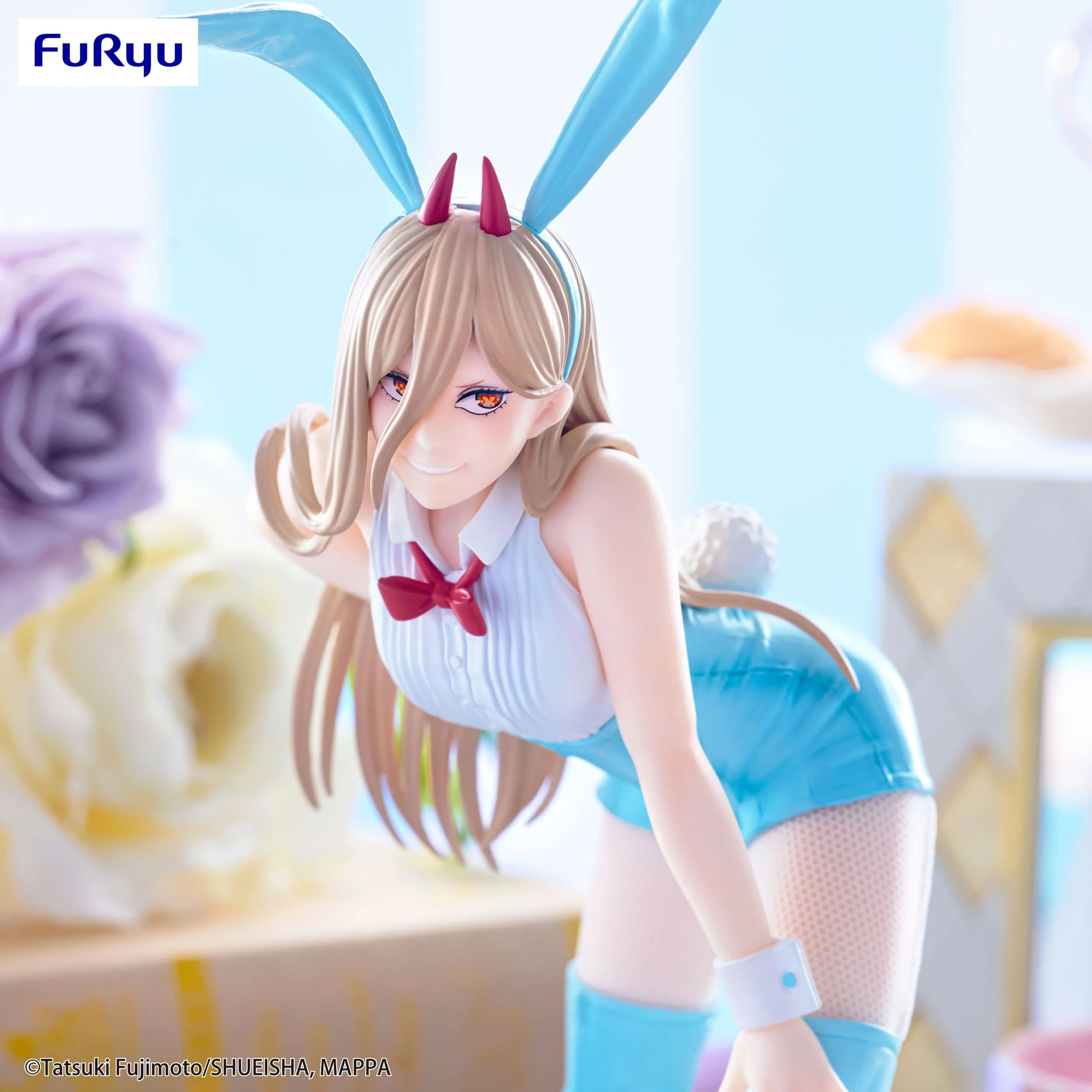 Chainsaw Man - Power BiCute Bunnies Light Blue Color Ver. - FuRyu Prize - Image 4