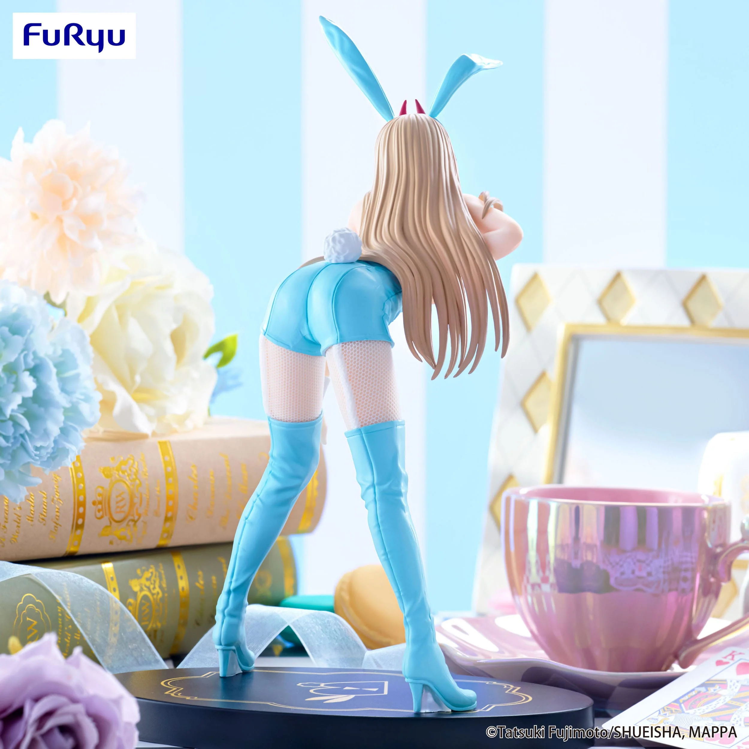 Chainsaw Man - Power BiCute Bunnies Light Blue Color Ver. - FuRyu Prize - Image 5