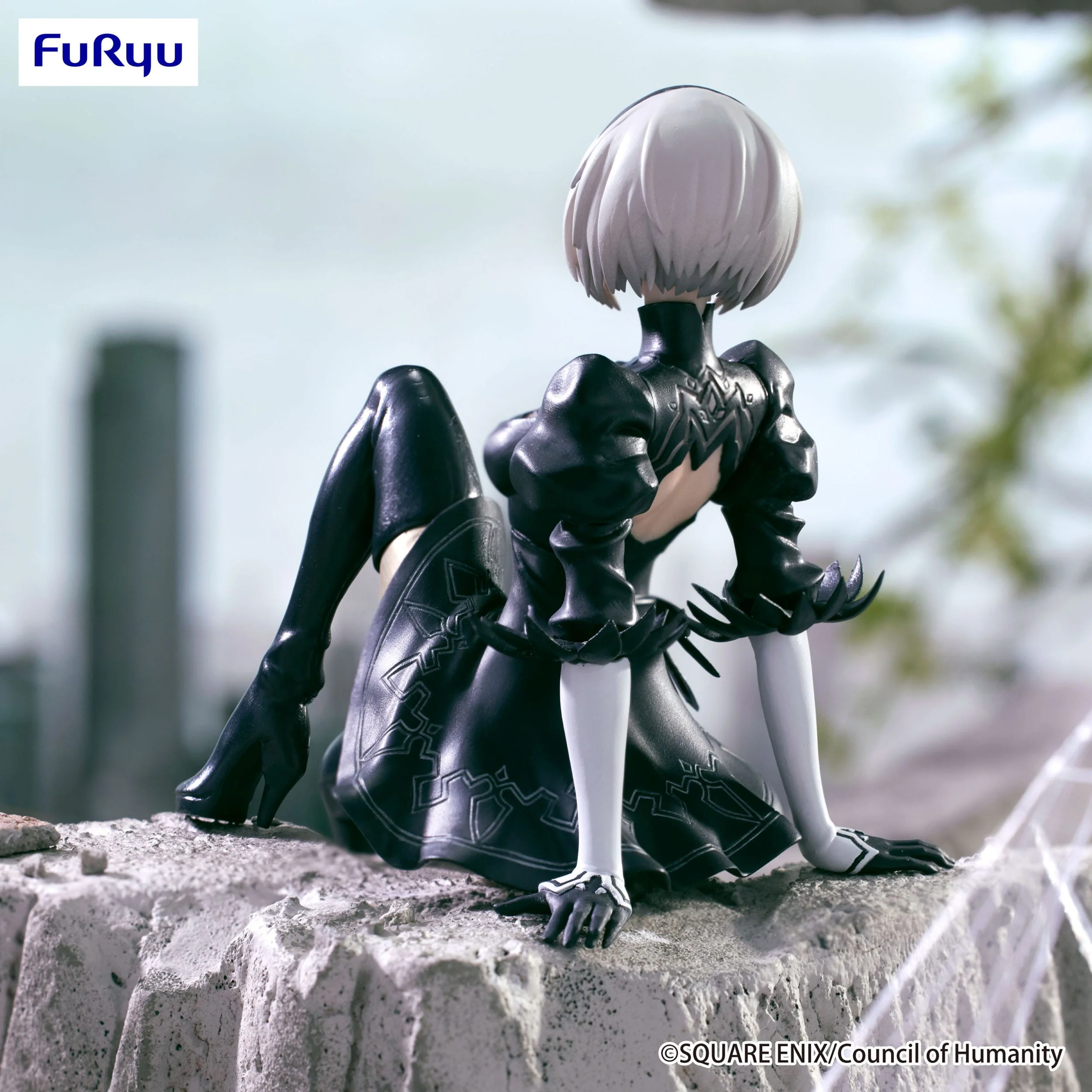 NieR:Automata Ver1.1a - 2B (YoRHa No.2 Type B) Noodle Stopper - FuRyu Prize - Image 5