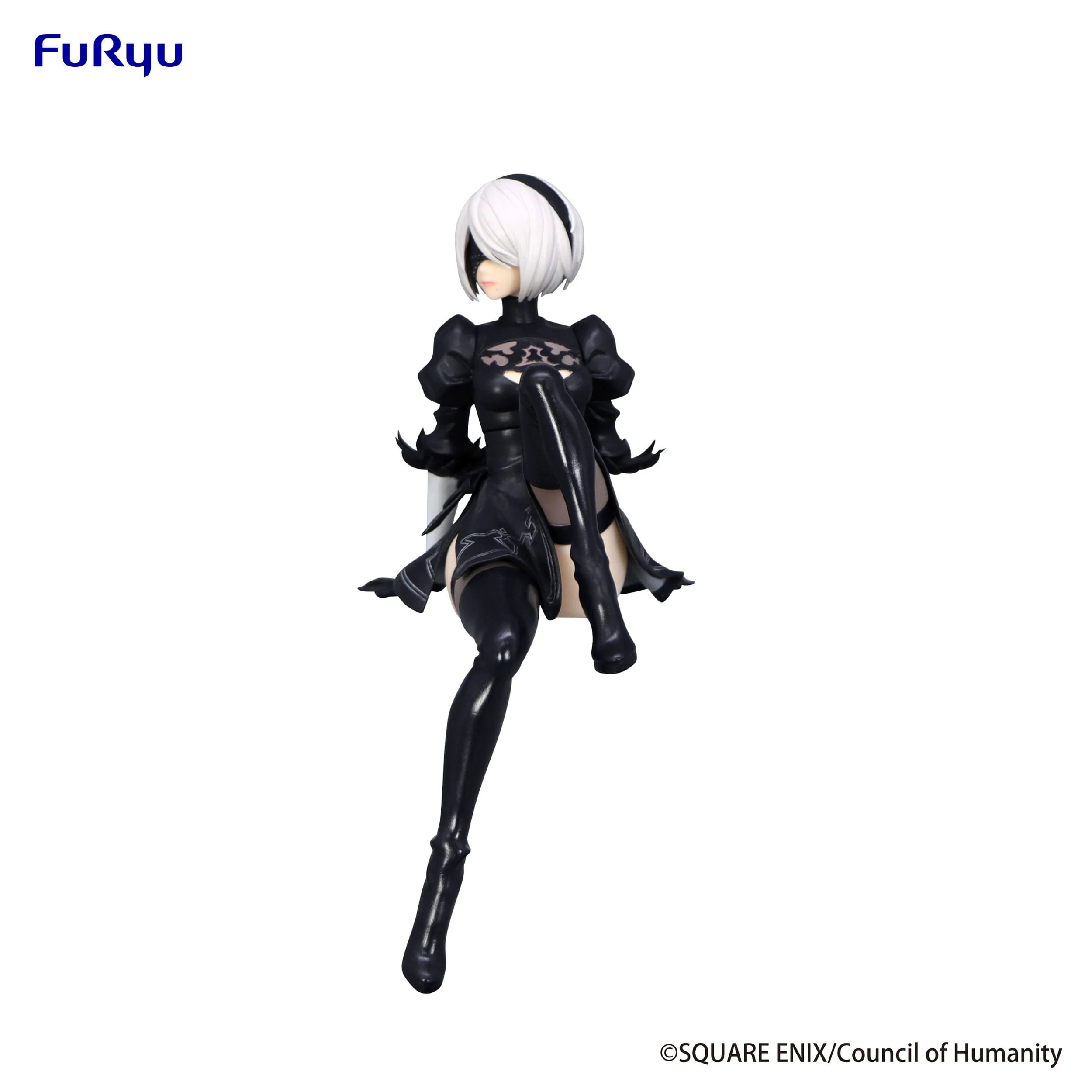 NieR:Automata Ver1.1a - 2B (YoRHa No.2 Type B) Noodle Stopper - FuRyu Prize - Image 7